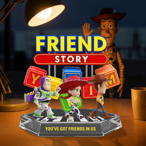 Toy Fans Acrylic Plaque - Personalized Gifts For Friends 04tgtn100625