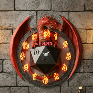 Fantasy Hanging Wall Clock - Personalized Gifts 03kimg231225