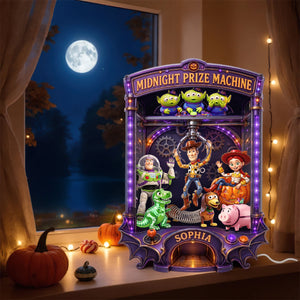 Midnight Prize Machine Acrylic Light Box - Personalized Gifts For Halloween 04hadt310726