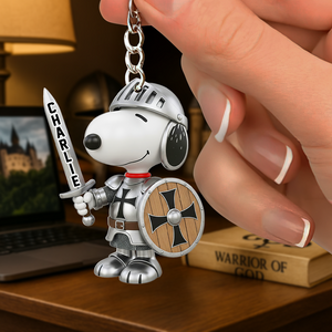 Faithful Knight Acrylic Keychain - Personalized Gifts For Christian 04NAPU100725