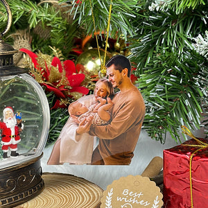 Custom Photo Gifts for Family Ornament 131acvp140924 First Baby Moments - Ornament - GoDuckee