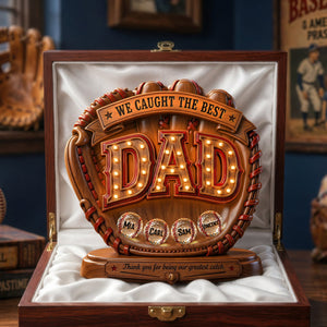 Great Baseball Dad Acrylic Plaque - Personalized Gifts For Dads 01PADH250426