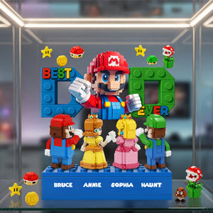 Super Plumber Dad Acrylic Plaque - Personalized Gifts For Dads 021OHLU190525
