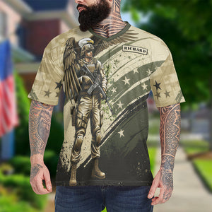 Military Honor Jersey Shirt - Personalized Gifts For Veteran 03tgqn100925