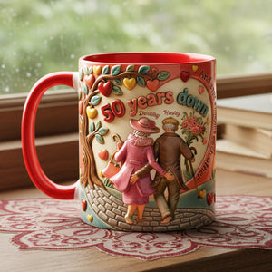 Naughty Old Couple Coffee Mug - Personalized Gifts For Couple 01pata270126
