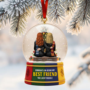 Magical Friendship Christmas Ornament - Personalized Gifts For Friends 01toqn091025