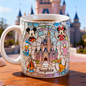 Personalized Enchanted Castle Coffee Mug 01HYTN070126