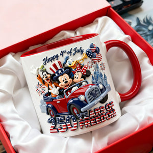 Celebrate USA’s 250th Anniversary Coffee Accent Mug- Personalized Gifts For Patriots 01PALU230226-Homacus