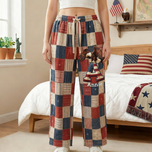 250th America Anniversary Alphabet Pajama Set - Personalized Gifts For Patriots 06palu280126