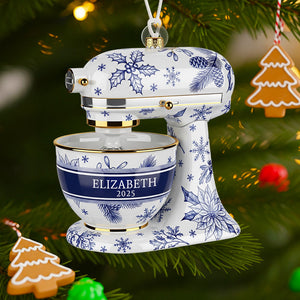 Baking Mixer Christmas Ornament Personalized Gifts For Bakers 02PGDT260825