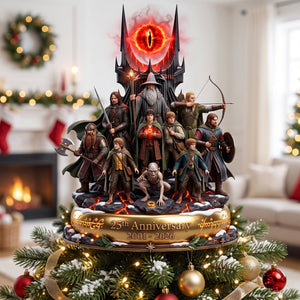 25th Anniversary Fantasy Tree Topper - Personalized Gifts For Christmas 06naqn100926