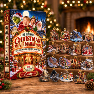 The Ultimate Christmas Movie Marathon Advent Calendar Blind Box - Personalized Christmas Gifts 01hadh071026