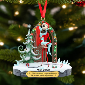 Funny Internet Couple Personalized Gifts For Couple Christmas Ornament 03ohtn131025