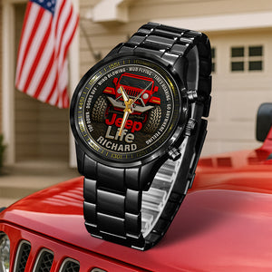 Off Road Car Watch - Personalized Gifts For Men 04huqn150725