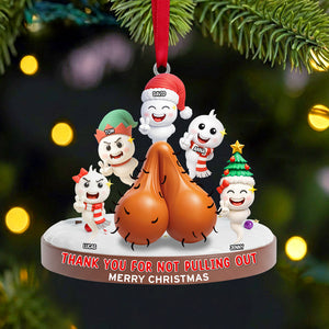 Personalized Funny Gifts For Dad Christmas Ornament 05ohtn081025 - Ornament - GoDuckee