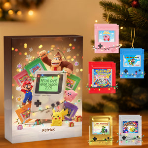 Retro Pocket Gaming Blind Box - Personalized Gifts For Gamers Christmas Advent Calendar 04NAMG031125