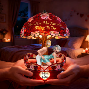 Sweet Together Acrylic Light Box - Personalized Gifts For Couple 05OHLU100226