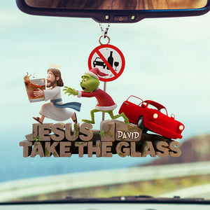 Funny Drive Save Car Ornament - Personalized Gifts For Christmas 06padt21125-Homacus
