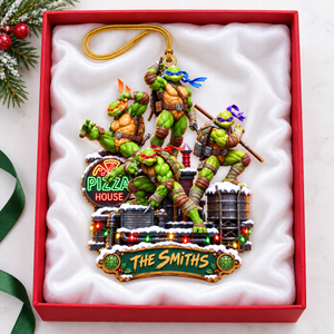 Fearless Hero Squad Ornament - Personalized Gift For Family 02TTQN081026