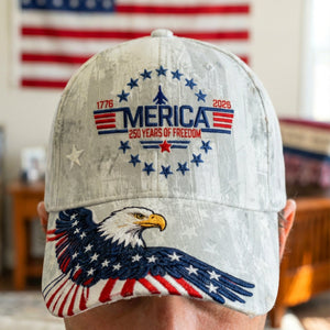 Proud American Eagle Classic Cap, Personalized Gifts For Patriots 01qhqn230226