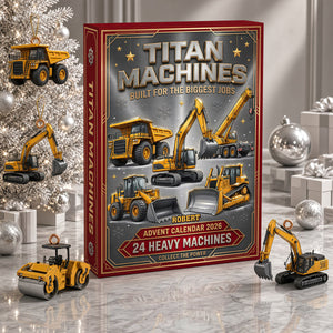 Heavy Machines Advent Calendar Blind Box - Personalized Christmas Gift 03tydt301026