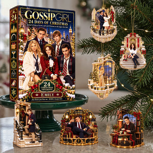 Iconic TV Drama Moments Advent Calendar Blind Box Ornament - Personalized Gifts For TV Series Lovers 03hata101026