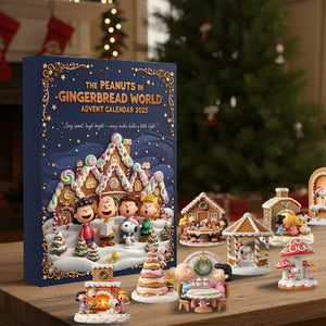 Gingerbread Advent Calendar Acrylic Blind Box - Gifts For Christmas 07palu271025