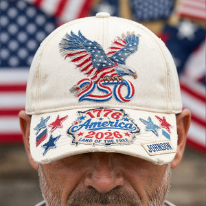 Vintage American Eagle Proud Classic Cap - Personalized Gifts For Patriots 02QHQN030626