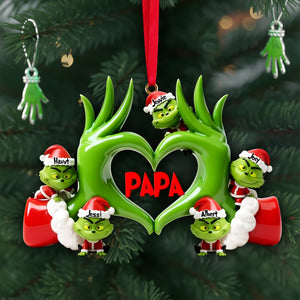 Fun Love Christmas Ornament - Personalized Gifts For Grandma & Other Family Members 02QHLU180925