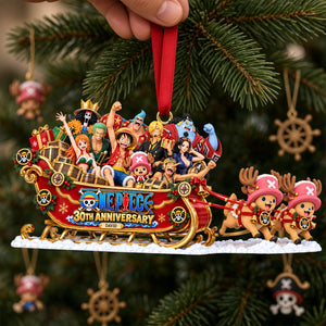 30 Years of Ocean Adventure Ornament – Personalized Christmas Gift for Anniversary 09OHLU201026