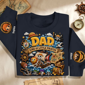 Dad's Greatest Treasure Shirt - Personalized Gift For Dads 06PAQN200526