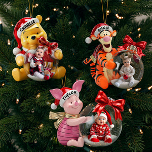 Custom Photo Baby Ornament - Personalized Gift For Baby Christmas Ornament 01PGLU01125