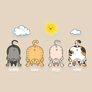 Personalized Gifts For Cat Lover Decal 06ACQN020724-Homacus