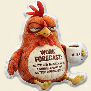 Sarcasm Office Worker Custom Shape Pillow, Personalized Gifts For Coworkers 05qhtn141125