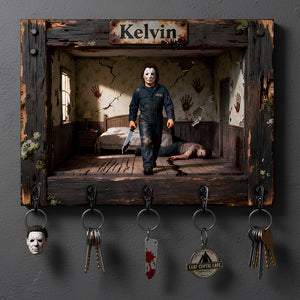 Dark Horror Key Hanger - Personalized Gifts For Horror Lovers 01KIDT130126