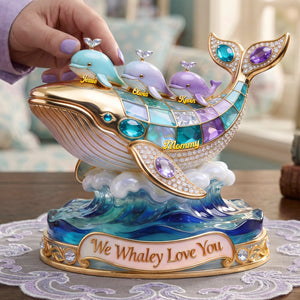 Whale Mom Acrylic Plaque - Personalized Gifts For Mother's Day 01pgta050326