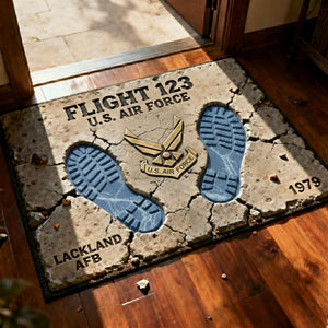 Veteran Legacy Shaped Doormat - Personalized Gifts For Veteran 06TGLU260126