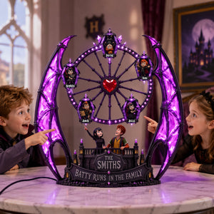 Halloween Family Light Box Personalized Gifts For Spooky Family 05HALU010926