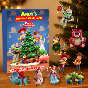 Funny Characters Advent Calendar Blind Box – Personalized Christmas Gift 03PGTN101125