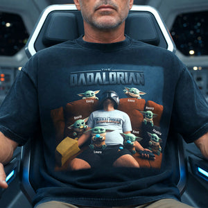 Dad’s Little Galaxy Crew Washed Shirt Personalized Gifts For Dad 01TOQN050526