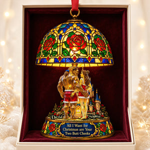 Naughty Fairy Tale Couple Christmas Ornament - Personalized Gifts For Couple 07ohdt231026