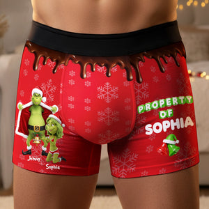 Personalized Christmas Gifts For Him Men's Boxers 03ohmg141025