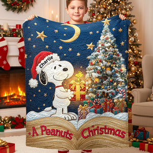 Cute Holiday Character Blanket - Personalized Christmas Gifts For Kids 04tomg061125