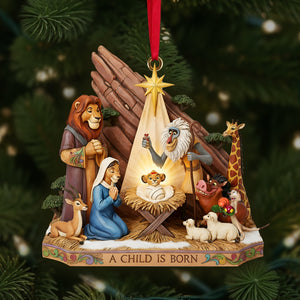 Born Of A Pride Nativity Christmas Ornament - Gifts For Movie Fans 05QHLU240925