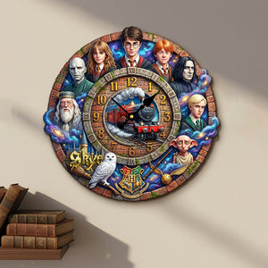 Fantasy Acrylic Hanging Wall Clock - Personalized Gifts Fantasy Lovers 01huta170126