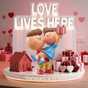 Love Couple Light Box Personalized Gifts For Couple 05OHDT191225