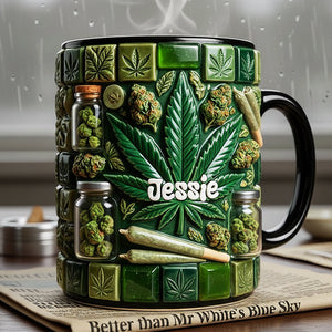 Canabis Coffee Mug - Personalized Gifts For Stoner 01tota090126