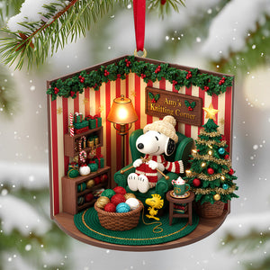 Personalized Gifts For Knitting Lovers Christmas Ornament 06pgtn281025