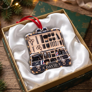 Hairstylist Christmas Ornament - Personalized Gifts for Christmas 09tttn081026