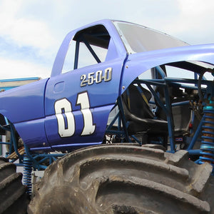 Personalized Gifts For Truck Lover Emblem Monster Truck Decor Custom Emblem - Ornament - GoDuckee